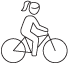 pictogramme pistes cyclables